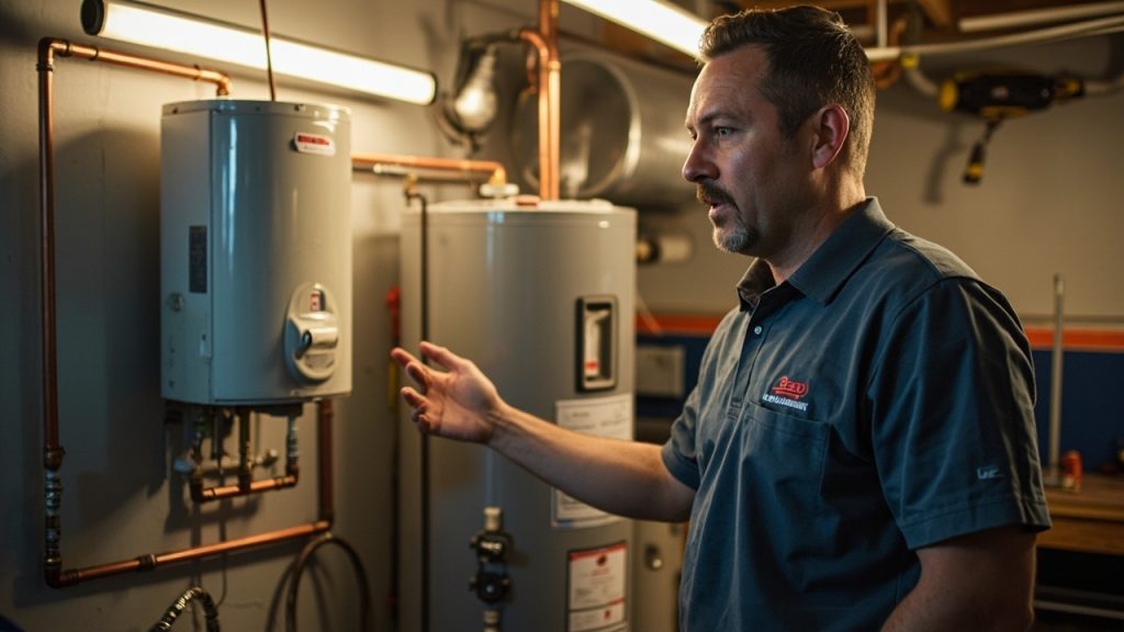 Tank vs. Tankless Water Heaters in St. Louis MO 63106