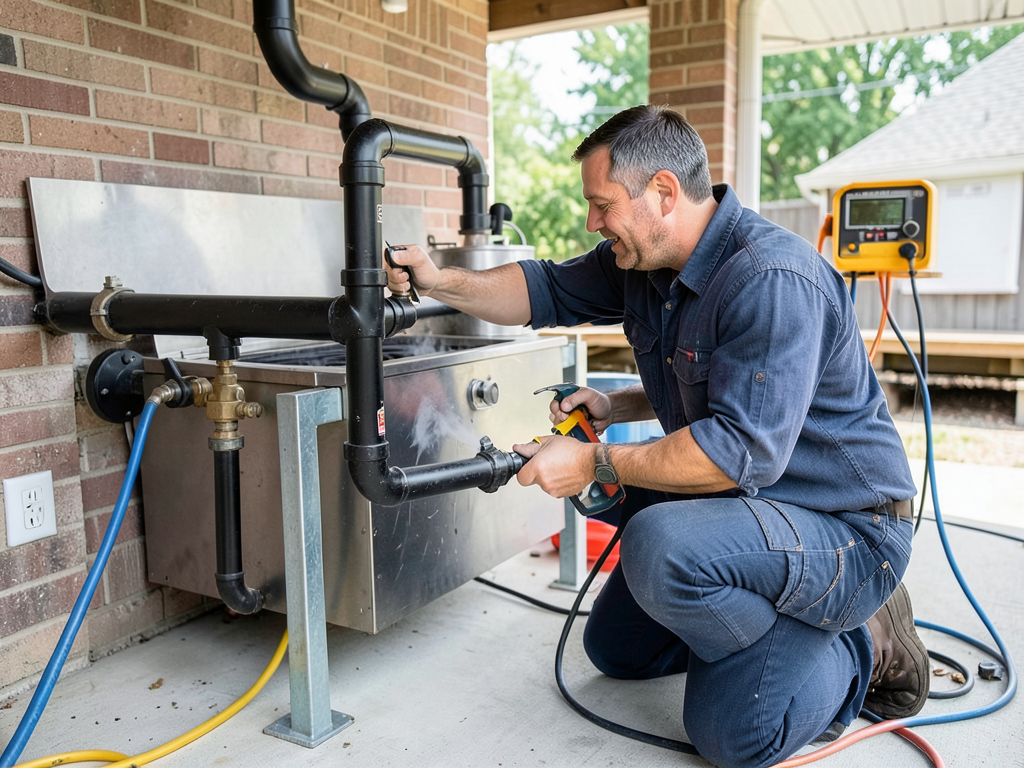 Professional Gas Line Installation for Your New Outdoor Kitchen in Wildwood
