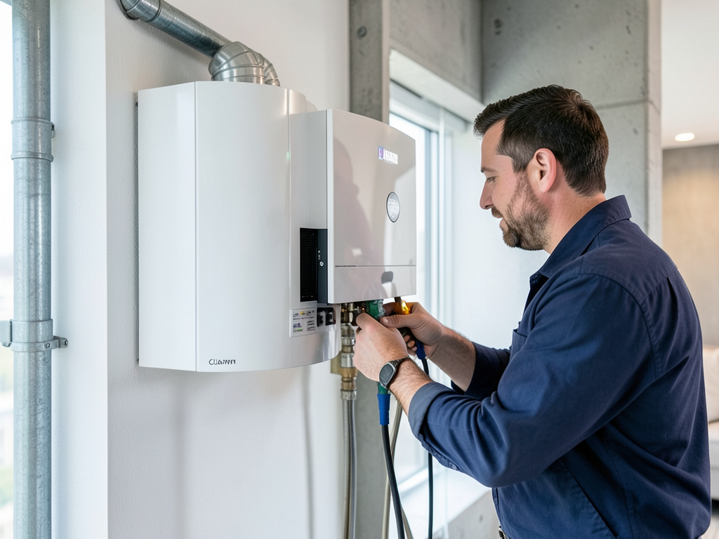 Upgrading to a tankless water heater in your clayt