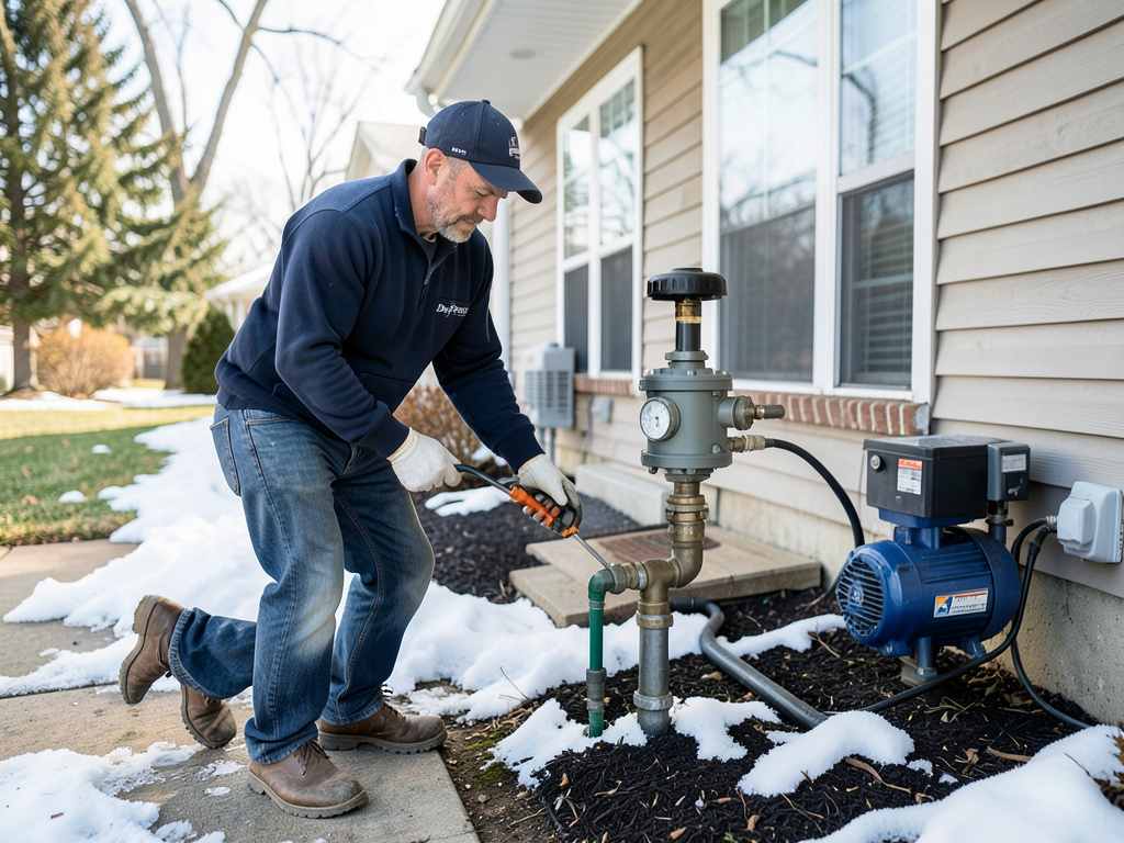 Winterizing your des peres sprinkler system and ou